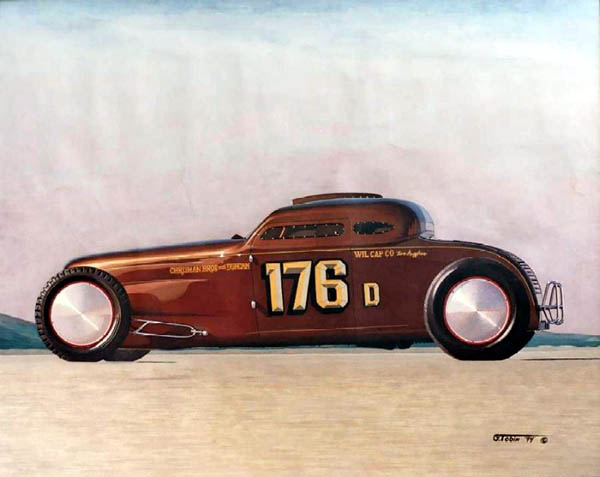 AP0003 Chrisman Brother's Saltflats Competition Ford Coupe